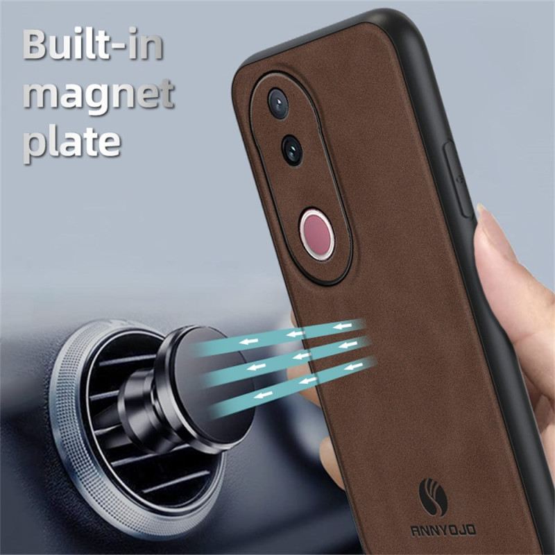 Hülle Vivo V50 5g Leder Stil