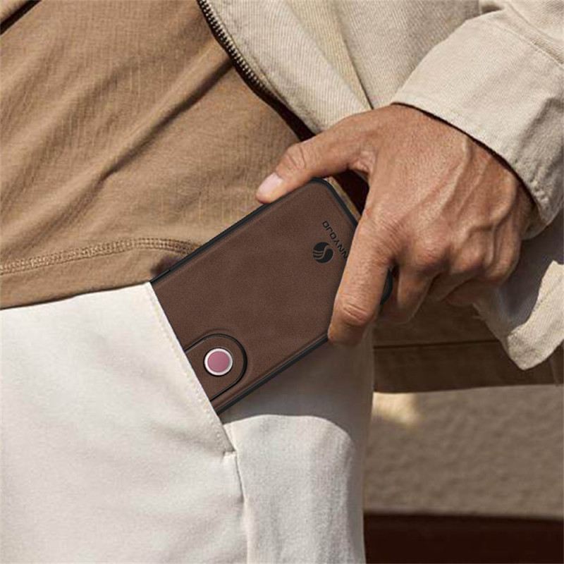 Hülle Vivo V50 5g Leder Stil