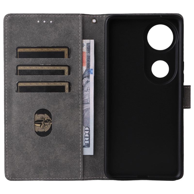 Lederhüllen Für Vivo V50 5g Rfid-schutz Und Tragegurt