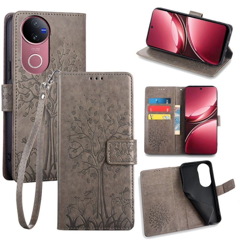Lederhüllen Vivo V50 5g Handyhülle Hirschbaum