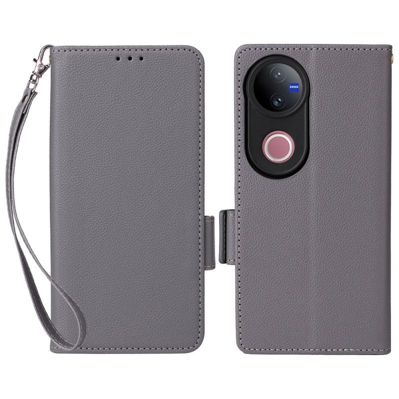 Lederhüllen Vivo V50 5g Kunstleder Mit Tragegurt
