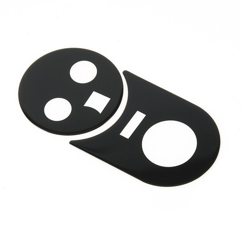 Objektivschutz Aus Gehärtetem Glas Für Vivo V50 5g (schwarze Version)