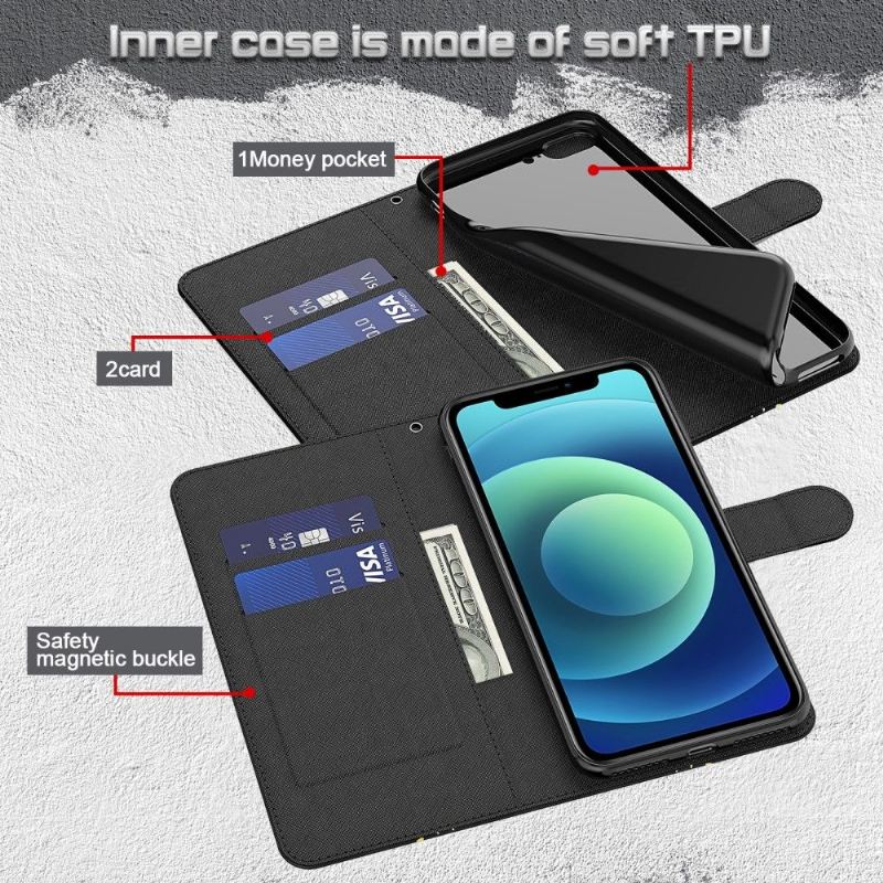 Flip Case Für OnePlus 10 Pro Paisley-blume