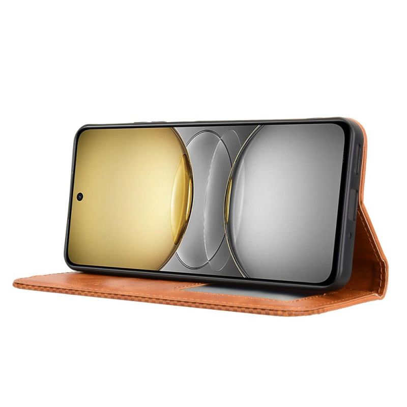 Flip Case Für Realme C75 Vintage-bordüre