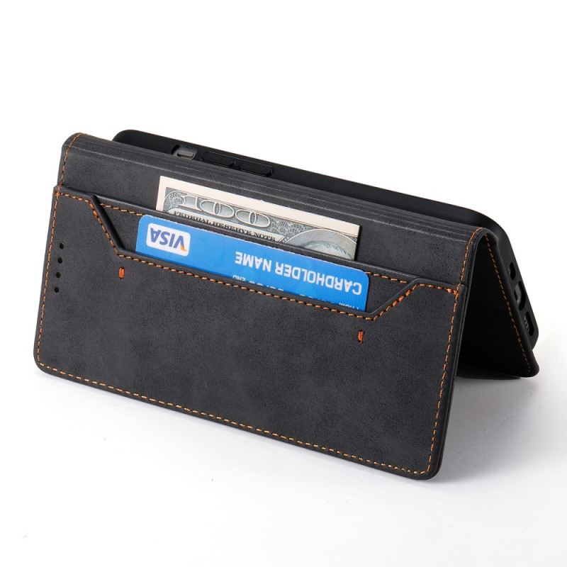 Flip Case Realme C75 Rfid-schutz Mit Kunstleder