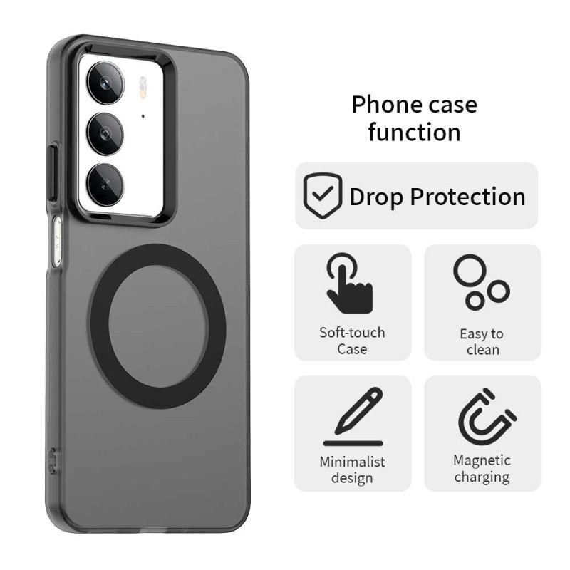 Hülle Realme C75 Mattiert Magsafe-kompatibel