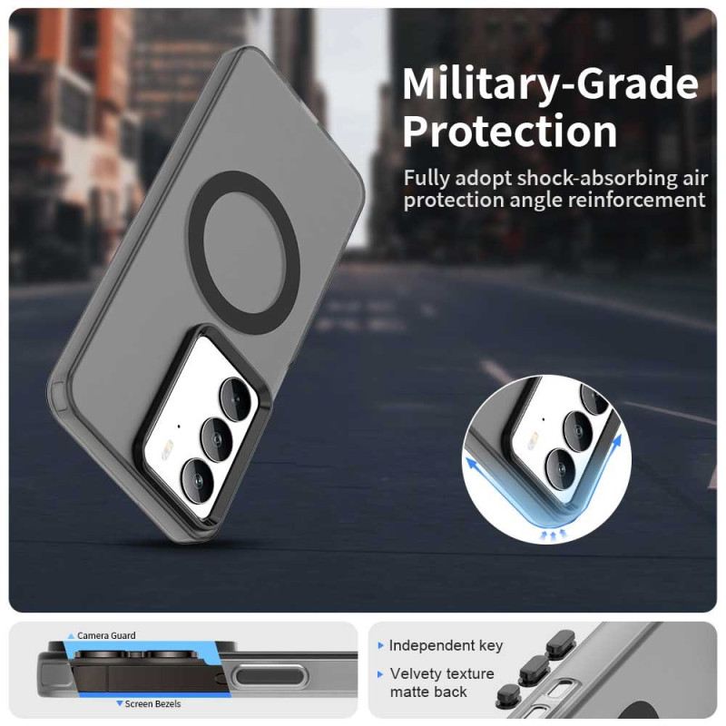 Hülle Realme C75 Mattiert Magsafe-kompatibel