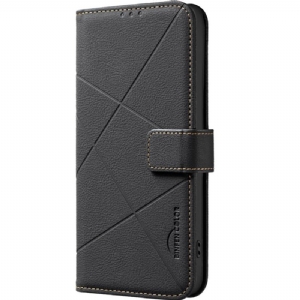 Lederhüllen Realme C75 Binfen Color Streifen