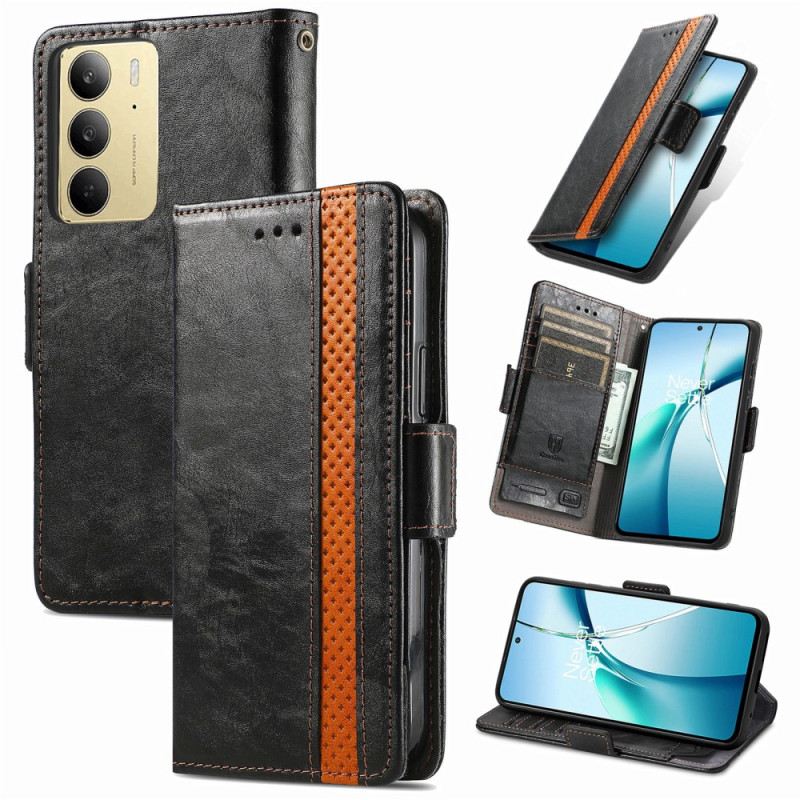 Lederhüllen Realme C75 Caseneo Rfid-blockierung