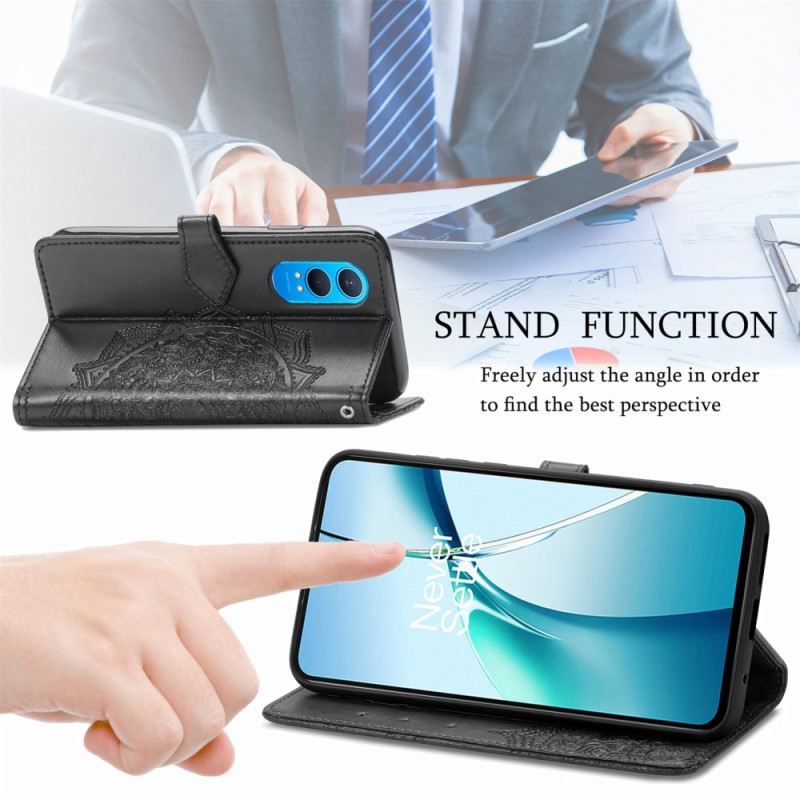 Lederhüllen Realme C75 Handyhülle Barockes Mandala