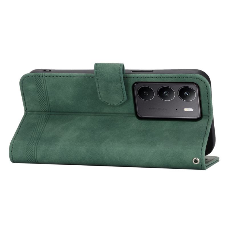 Lederhüllen Realme C75 Handyhülle Dierfeng