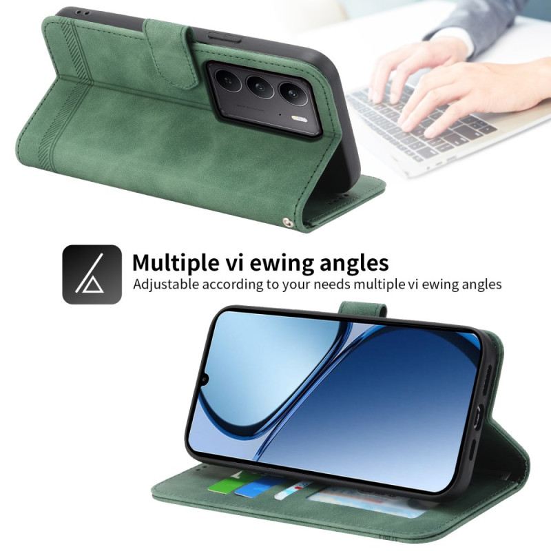 Lederhüllen Realme C75 Handyhülle Dierfeng