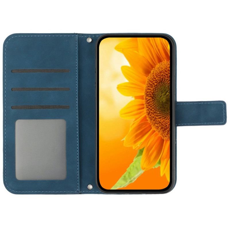 Lederhüllen Realme C75 Handyhülle Umhängetasche Mit Schmetterlingsmuster