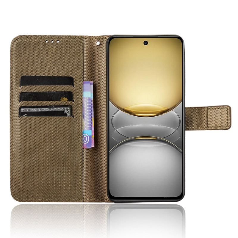 Lederhüllen Realme C75 Riemen Mit Punkten