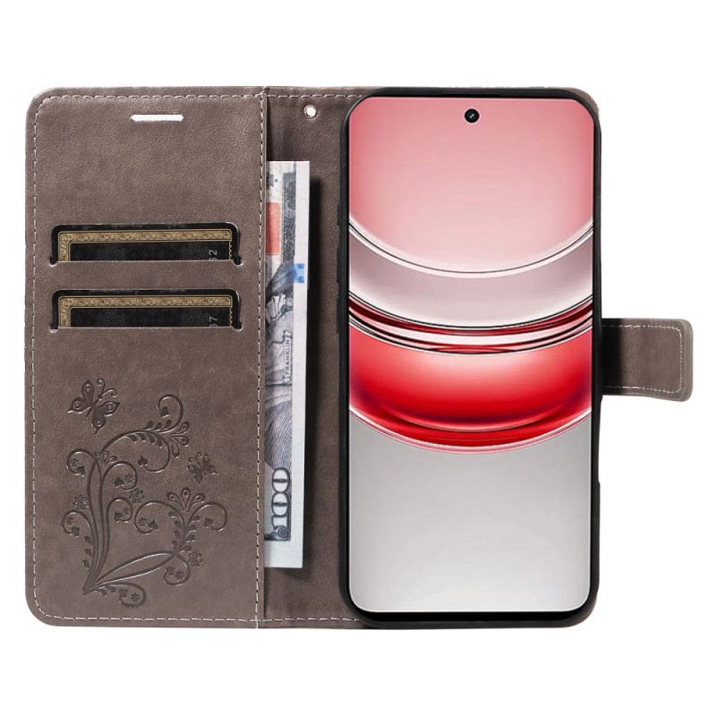 Lederhüllen Realme C75 Riesige Schmetterlinge