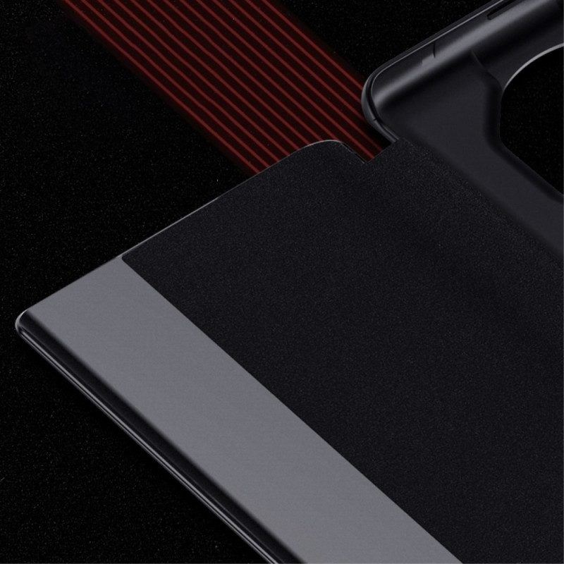 Schutzhülle Für Huawei Mate 50 Pro Litschi-kunstleder