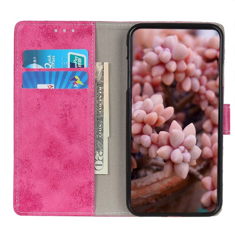 Lederhüllen Für Samsung Galaxy A42 5G Cyrius Kunstleder Vintage
