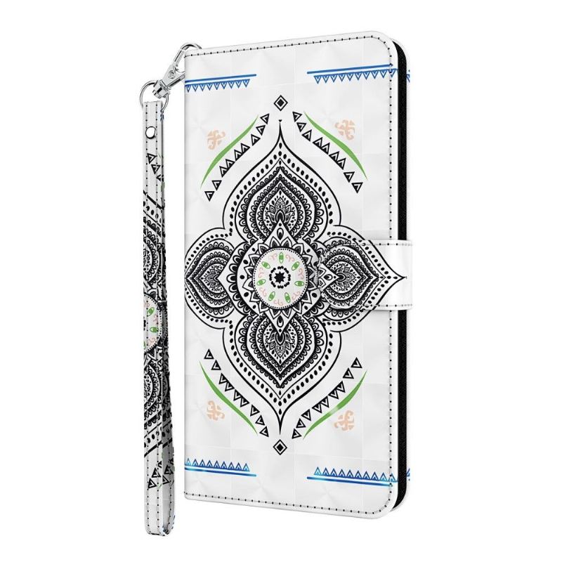 Lederhüllen Für Samsung Galaxy A42 5G Einzelnes Mandala