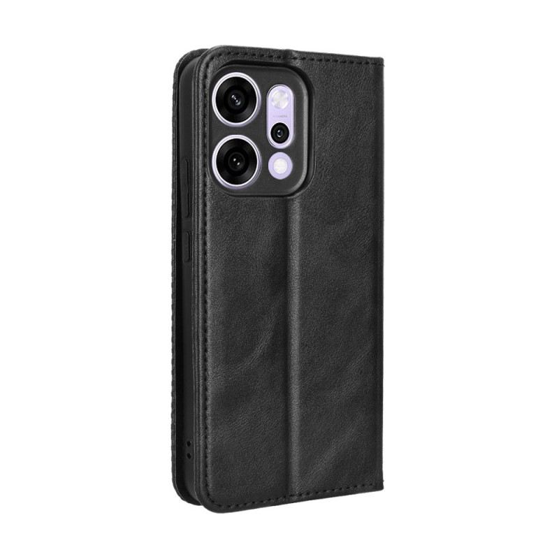 Flip Case Oppo Reno 14 5g Handyhülle Vintage-rahmen