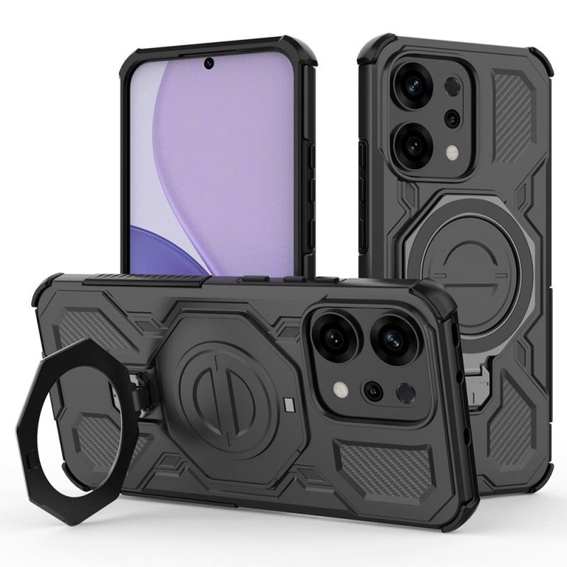 Hülle Oppo Reno 14 5g Handyhülle Extrem Widerstandsfähig Magnetisch Mit Ständer