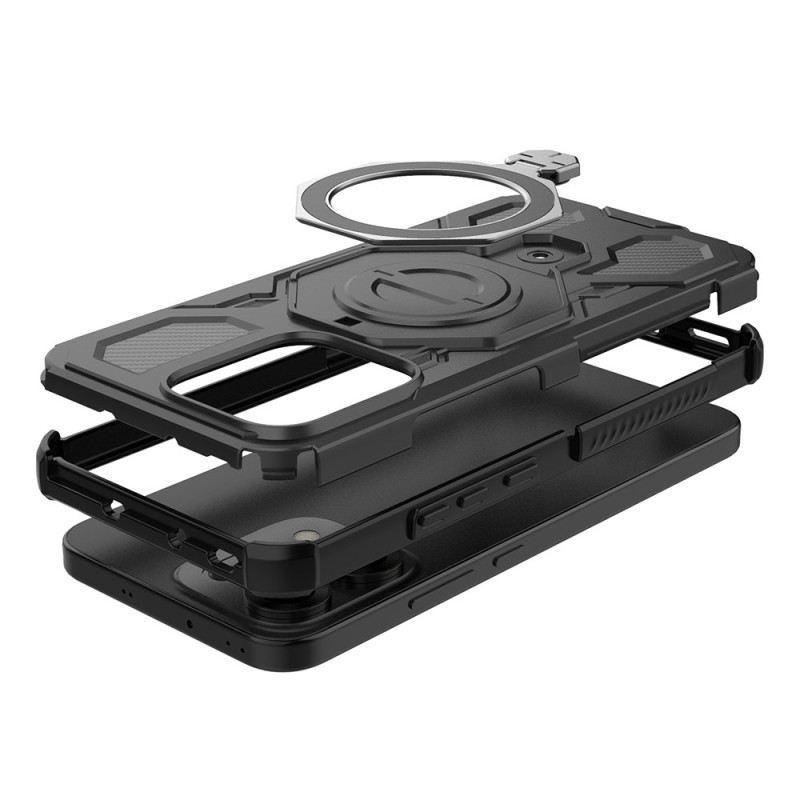 Hülle Oppo Reno 14 5g Handyhülle Extrem Widerstandsfähig Magnetisch Mit Ständer