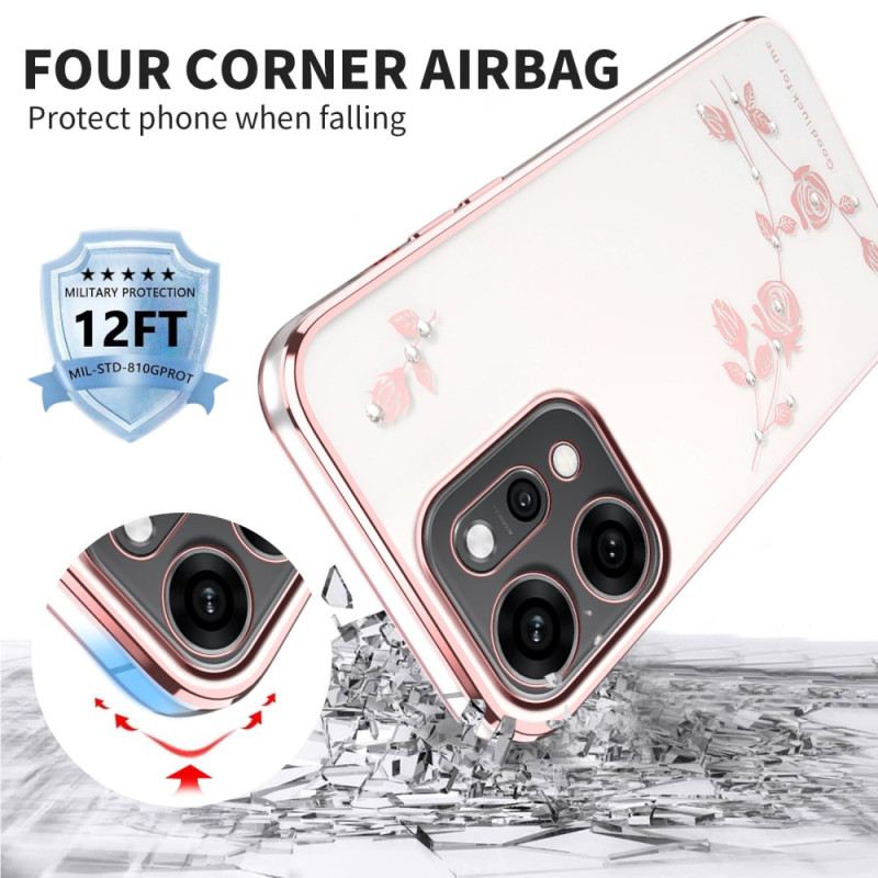 Hülle Oppo Reno 14 5g Handyhülle Kadem Flowers