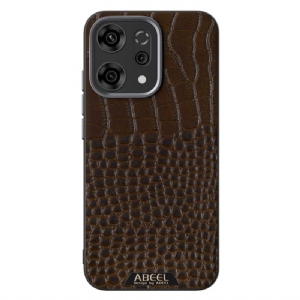 Hülle Oppo Reno 14 5g Magsafe-kompatibel Krokodilstruktur Abeel