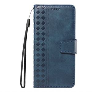 Lederhüllen Für Oppo Reno 14 5g Rautenmuster