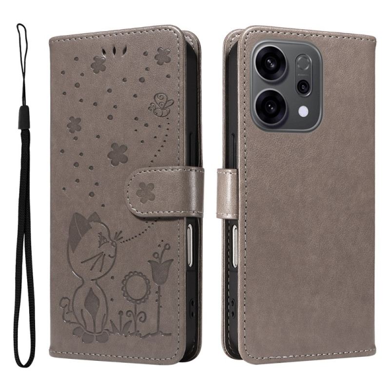 Lederhüllen Oppo Reno 14 5g Biene