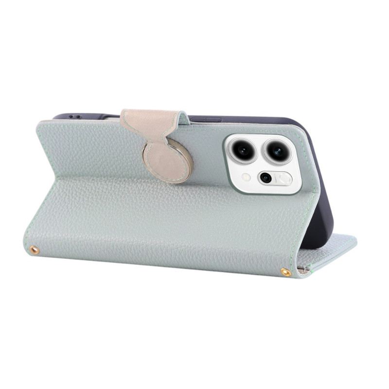 Lederhüllen Oppo Reno 14 5g Geldbörse Mit Reißverschluss