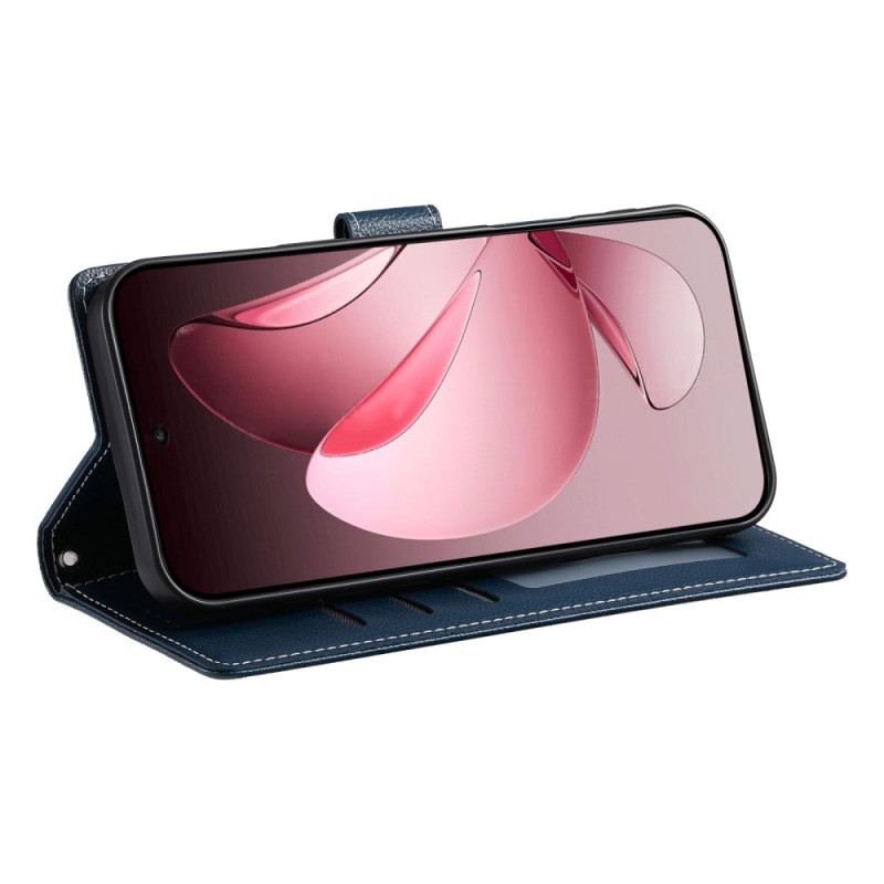 Lederhüllen Oppo Reno 14 5g Glattlederoptik