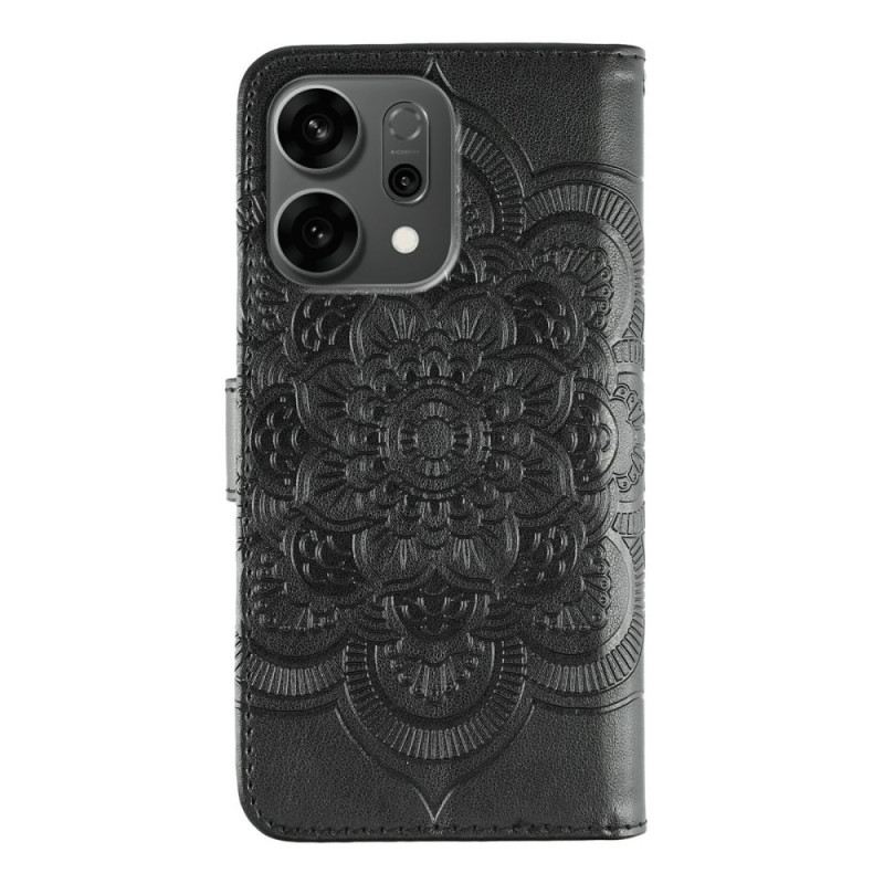 Lederhüllen Oppo Reno 14 5g Mandala-design