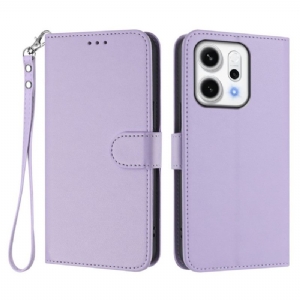 Lederhüllen Oppo Reno 14 5g Monochrom