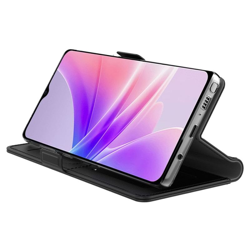 Lederhüllen Oppo Reno 14 5g Spiegel Und Kartenhalter