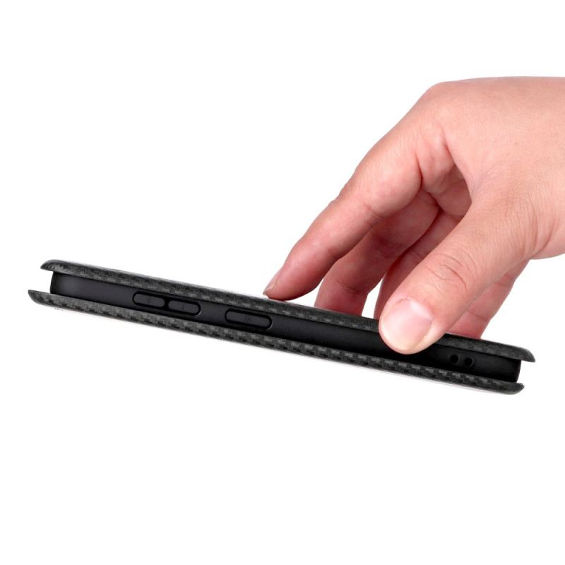 Flip Case Für Samsung Galaxy S26 Carbonfaser-optik