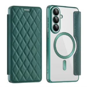 Flip Case Samsung Galaxy S26 Handyhülle Rfid-kartenhalter Und Gepolsterter Linsenschutz