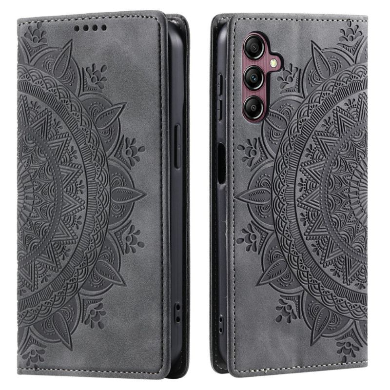 Flip Case Samsung Galaxy S26 Mandala-wildlederoptik