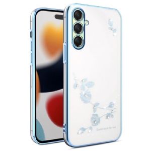 Hülle Für Samsung Galaxy S26 Strasssteine Und Blumen (kadem)