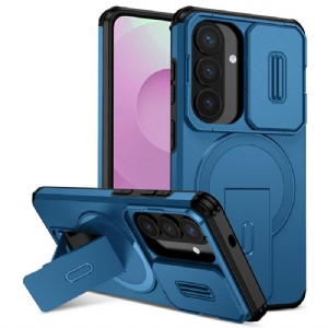 Hülle Samsung Galaxy S26 Ausziehbarer Magnetständer Und Kameraabdeckung