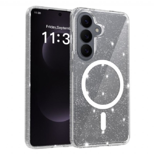 Hülle Samsung Galaxy S26 Glitzernde Magnetische Geldbörse