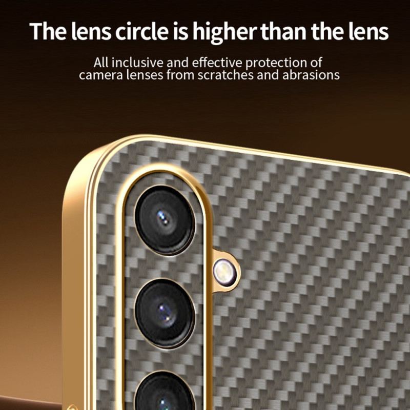 Hülle Samsung Galaxy S26 Handyhülle Carbonfaser