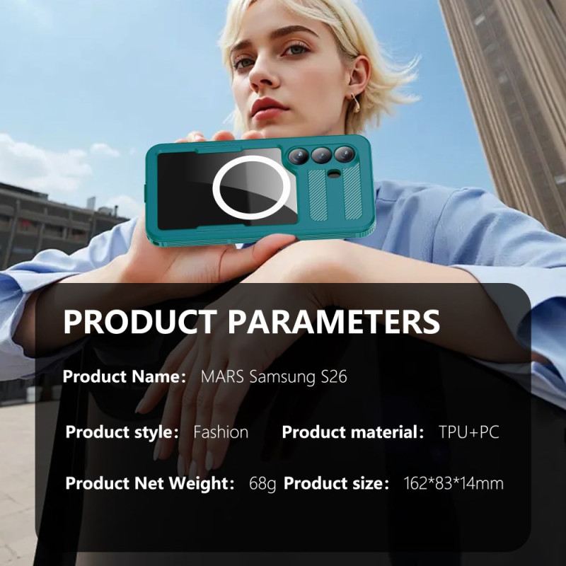 Hülle Samsung Galaxy S26 Handyhülle Wasserabweisendes Rotpapier