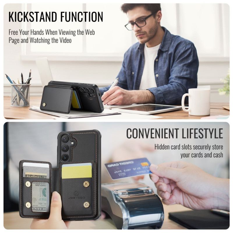 Hülle Samsung Galaxy S26 Jeehood Magnetischer Kartenhalter