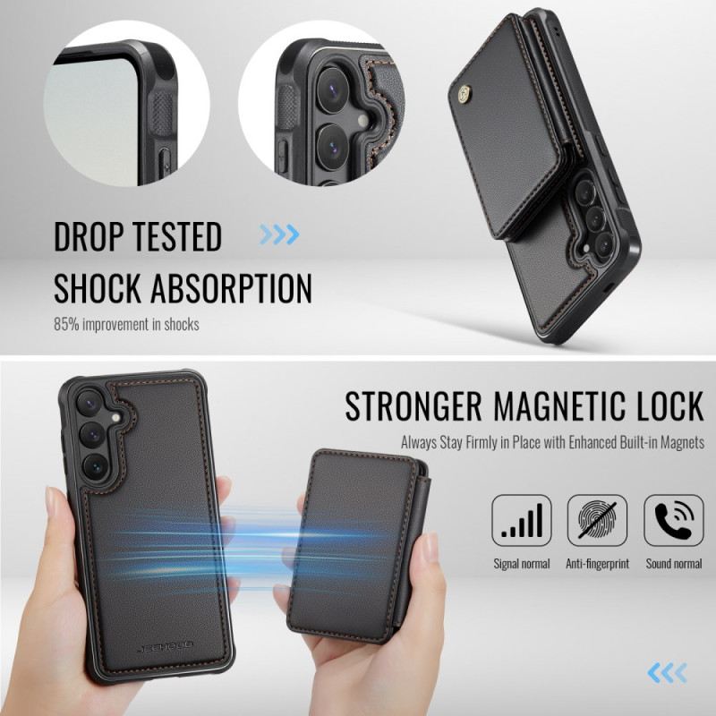 Hülle Samsung Galaxy S26 Jeehood Magnetischer Kartenhalter