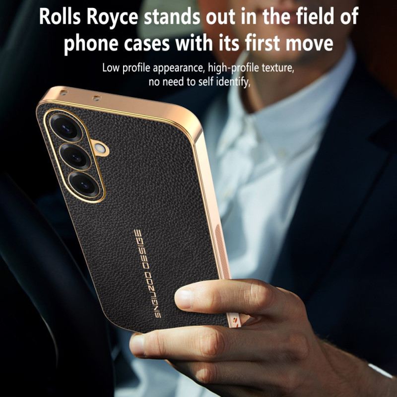 Hülle Samsung Galaxy S26 Litschi-textur