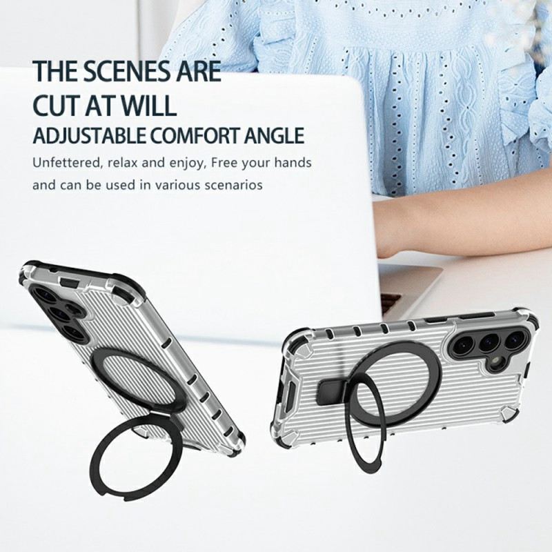 Hülle Samsung Galaxy S26 Magnetische Geldbörse Mit Ständer