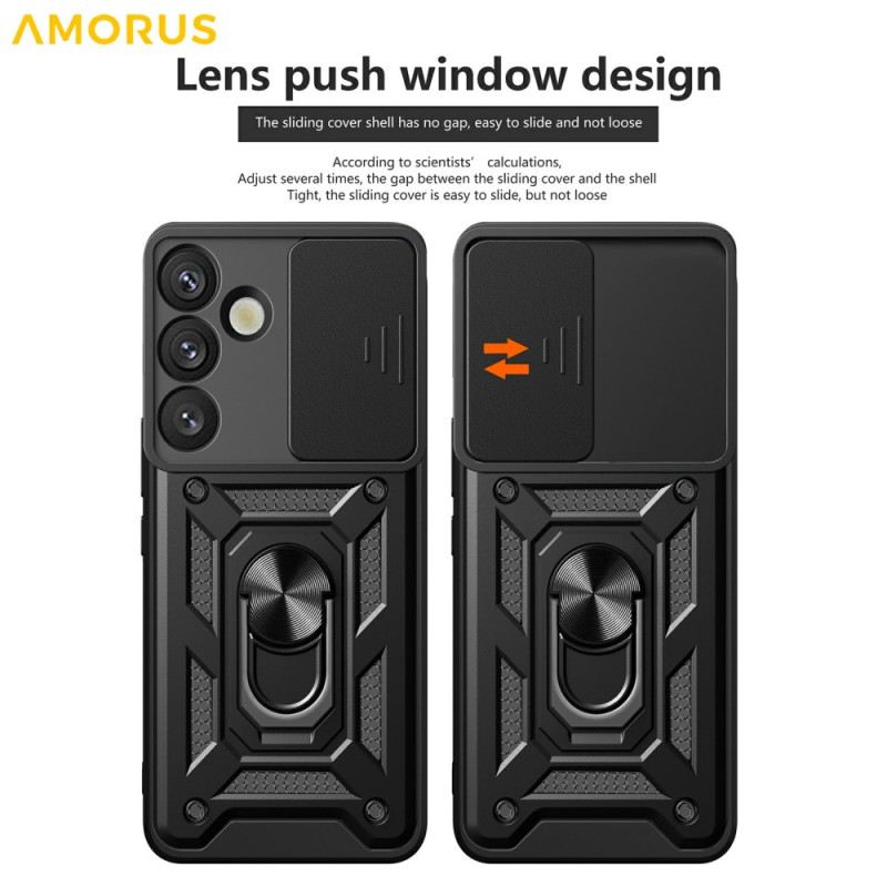 Hülle Samsung Galaxy S26 Schiebeabdeckung Für Die Kamera Und Integrierter Ständer