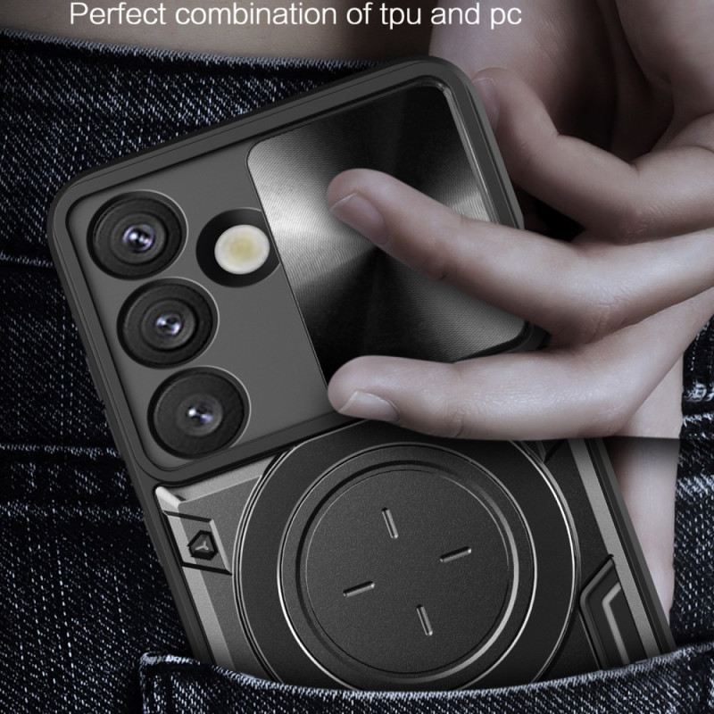 Hülle Samsung Galaxy S26 Schiebebarer Kameraständer Mit Abdeckung