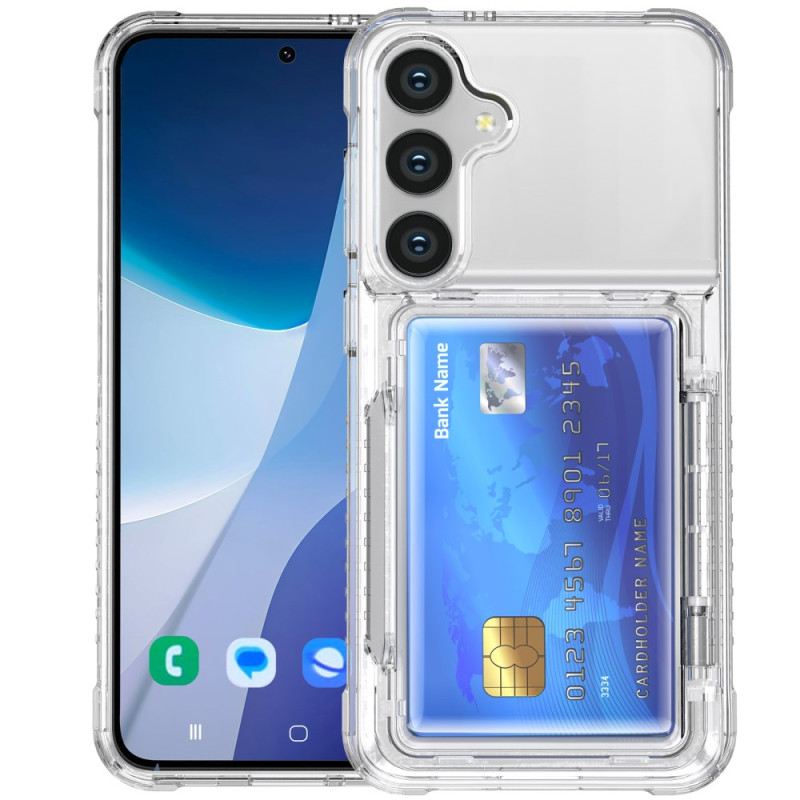Hülle Samsung Galaxy S26 Transparent Mit Kartenhalter Und Ständer