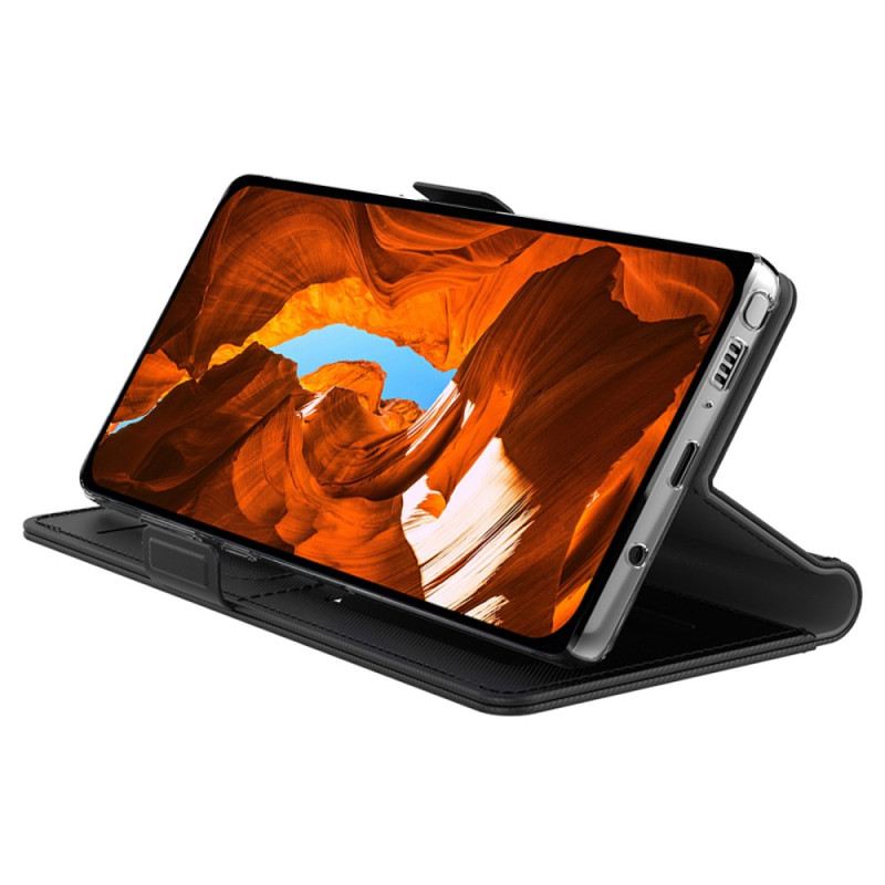 Lederhüllen Für Samsung Galaxy S26 Abnehmbarer Kartenhalter Und Spiegel